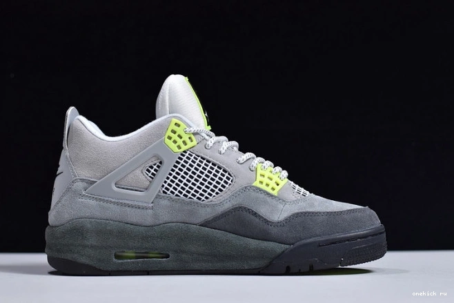 Rep Onekick Jordan Air 4 SE Neon CT5342-007 0628